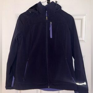 Purple winter coat free country